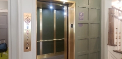 Thumbnail: Gold Elevator Entrance